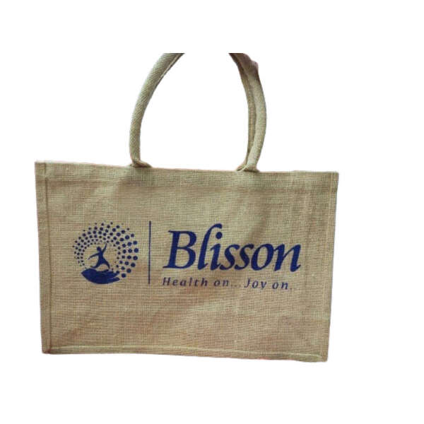 Jute shopping bag