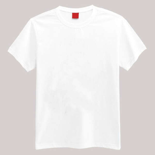 Men's White T-Shirt - Image 2